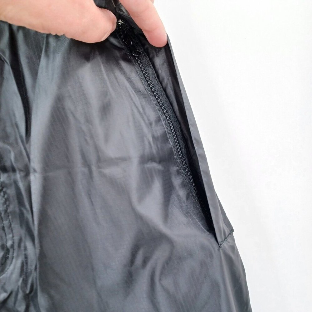 SKIN360 M 2 Piece Set Suit Jacket Pants Hidden Hood Full Zip Pockets Wind Proof - Picture 11 of 16